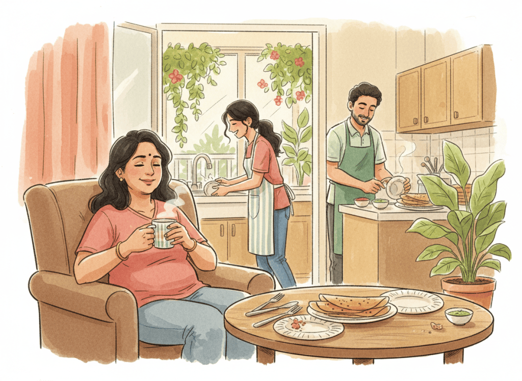 The Sunday Lunch She Didn’t Cook
